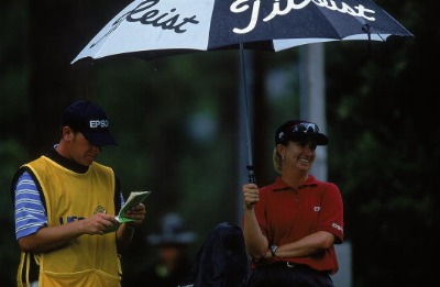 2001 US Open - Such a Great Week!  I was even smiling during the rain.