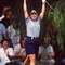 2000 Australian Open - Chipping in for eagle on 16th.  