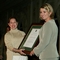 2005 LPGA HOF Induction with commissioner Carolyn Bivens