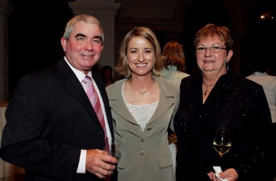 Me and My parents at my LPGA Hall of Fame induction, November 2005