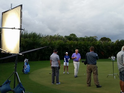 Golf Academy Shoot - Behind the scenes - Airing July 5, 12 and 26, 2017