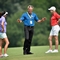 Karrie, Gerina and Greg Norman - US Open 2016