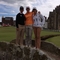 2013 British Open - St Andrews Swilken Bridge with Stacey Keating and Juli Inkster